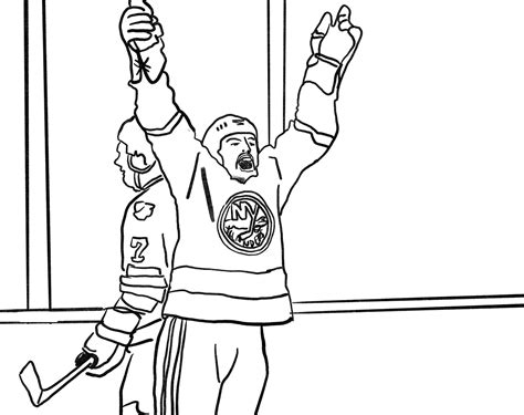 Islanders Coloring Pages Coloring Pages