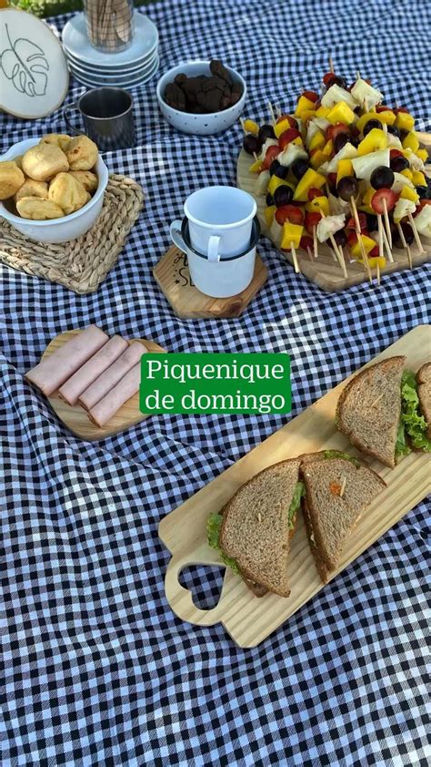 Piquenique de domingo Piquenique Receitas românticas Receitas