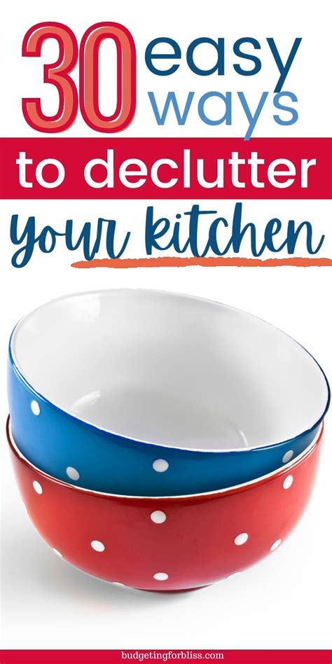 Declutter Your Kitchen Easy Things To Get Rid Of Artofit