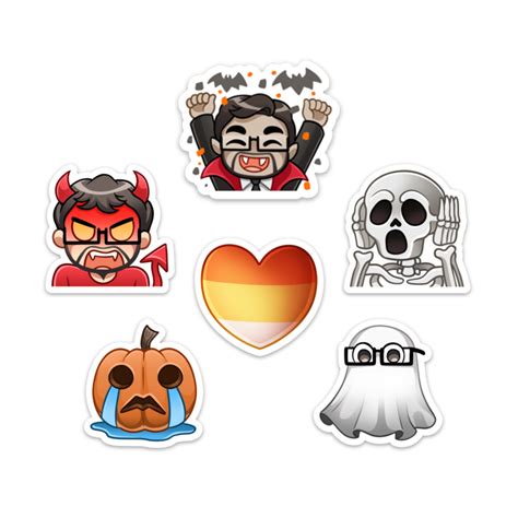 🎃 Sticker Halloween Emotes Framerate