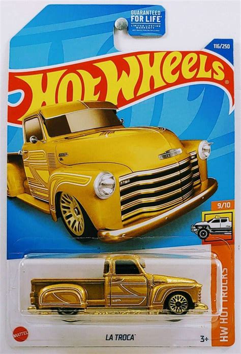 Машинка Hot Wheels La Troca Chevy Lowrider Hot Trucks
