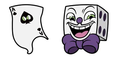 Cuphead King Dice And Spades Card Graphic Design Inspiration Character