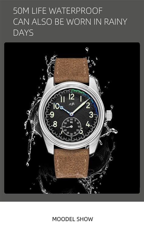 Merkur Watch Vintage Military Men Watches Black Leather Relogio ...