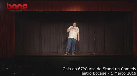 Gala do 67º Curso de Stand up Comedy Pedro Enguião YouTube