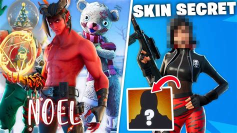 NOËL COMMENCE SKIN SECRET CHAPITRE 2 DÉVOILÉ sur FORTNITE YouTube