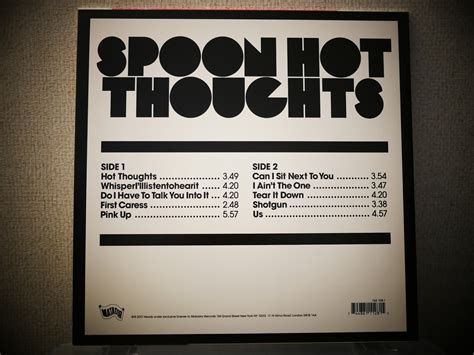 Spoon Hot Thoughts 2017