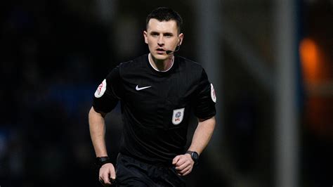 Lewis Smith to referee Bradford trip - Stockport County