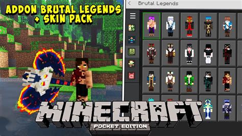 Akhirnya Addon Brutal Legends Rilis Di Minecraft Peminecraft Bedrock