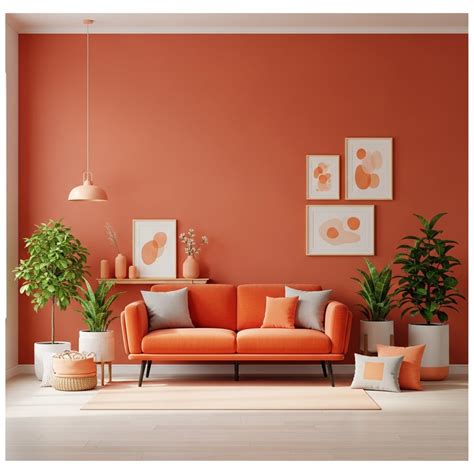Tons De Tinta Laranja Para Parede - Tons De Laranja Na Decoração: Como Usar E Combinar Para Ambientes ...