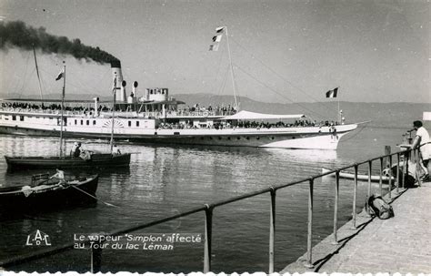 DS Simplon Raddampfer Lac Léman Dampfschiff vapeur Kaufen auf Ricardo