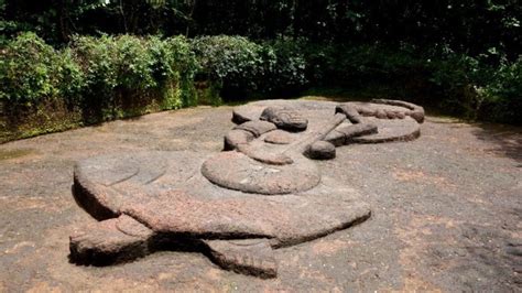 goa  indias longest laterite sculpture  goas big foot museum