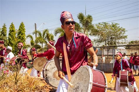 Congadas A Typical Brazilian Religious And Folk Festival Editorial