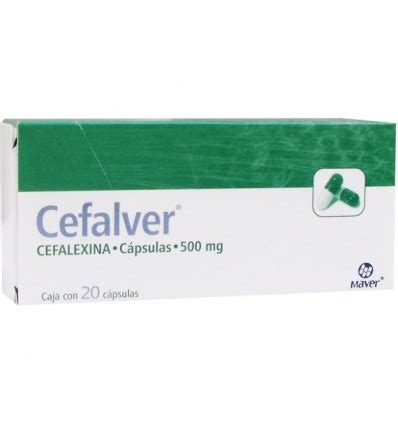 Cefalexina Mg Cap Cefalver Maver Flosamed