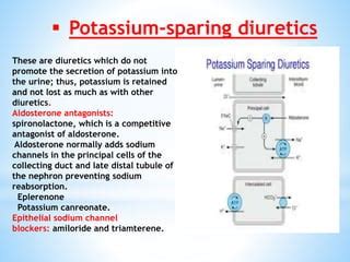 Diuretics-Mechanism of action,Diuretic Types and Adverse effects,Drug ...