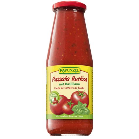 Passierte Tomaten Passata Rustica Mit Basilikum 680g Tiroler Hausmannskost Online Shop