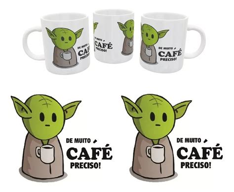 Caneca Ml Starbucks Baby Yoda Is The Force Personalizada Mebuscar