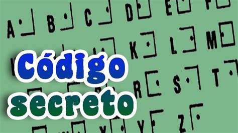 Como Escribir Un Codigo Secreto YouTube