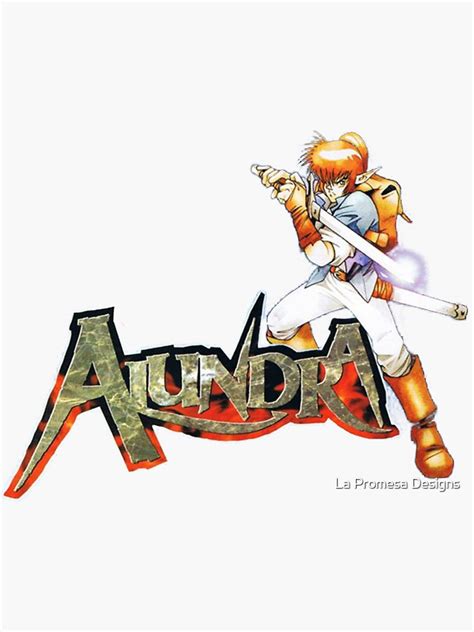 Alundra Sticker For Sale By Marcosmorrison Redbubble