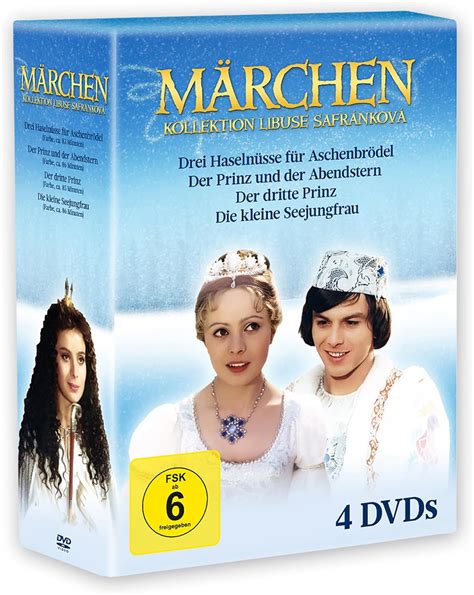 Märchen Collection Libuse Safrankova 4 DVDs Drei Haselnüsse für