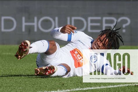 Gent S Gift Emmanuel Orban Pictured During A Soccer Match Between Club