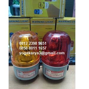 Jual Lampu Rotary Sirine Merah Kuning Lte J Inch Di Jakarta