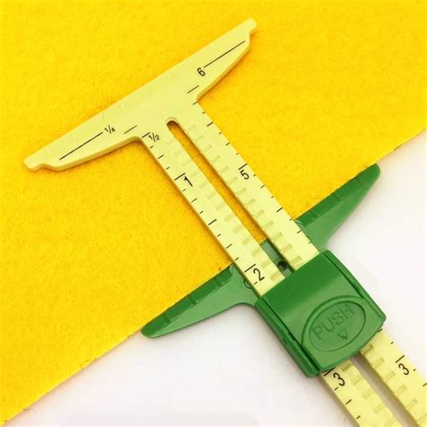 Yeqin In Sliding Gauge Measuring Sewing Tool Amazon Ca Home Kitchen