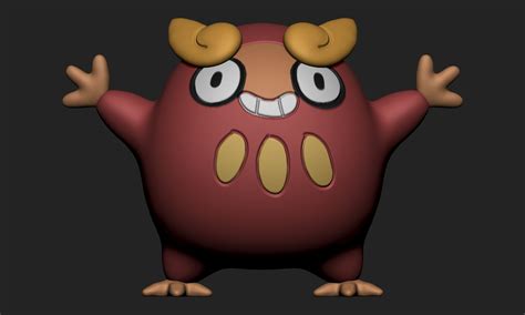 Stl File Pokemon Darumaka And Darmanitan D Printing Design To