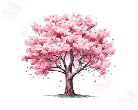 Clipart Cherry Blossom Tree at Frank White blog