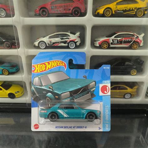 Hot Wheels Nissan Skyline Ht Gtx Bad Card Shopee Malaysia