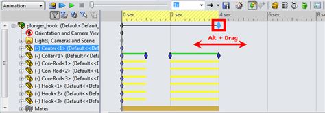 Scale SolidWorks Animation (Motion Study)