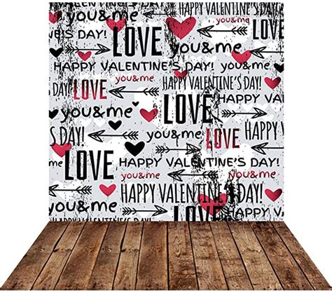 Amazon Sjoloon X Ft Valentines Day Backdrops For Photography