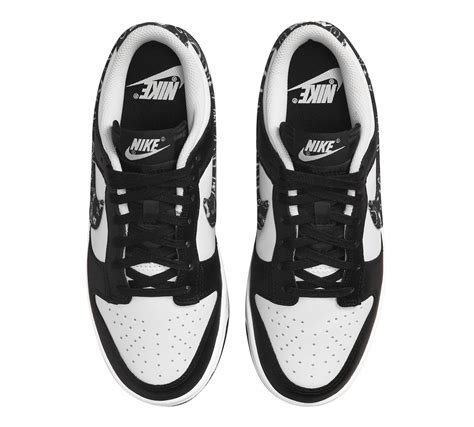 Nike Dunk Low Wmns Black Paisley May Dh Kicksonfire