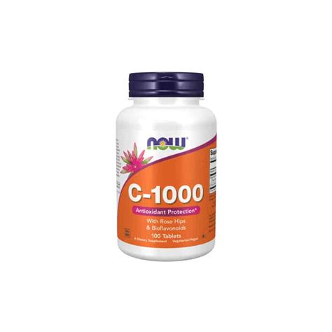 NOW Foods Vitamin C 1000 Tablets Boost