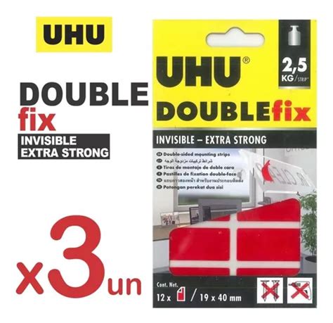 Uhu Double Fix Pegamento Adhesivo Invisible Kilos