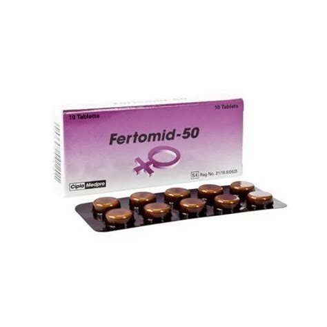 Cipla Medpro Mg Fertomid Tablets For Clinic Hospital Packaging