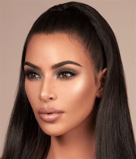 Kim Kardashian Kkw Beauty Makeup Look Kim Kardashian Makeup Looks