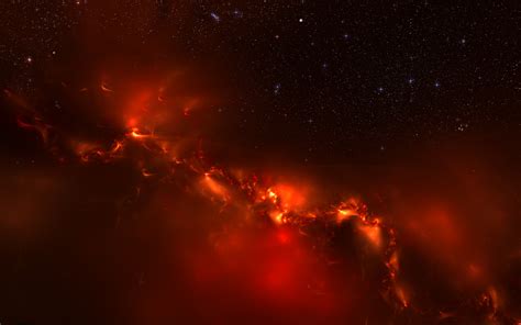 Red Galaxy wallpaper | 3d and abstract | Wallpaper Better