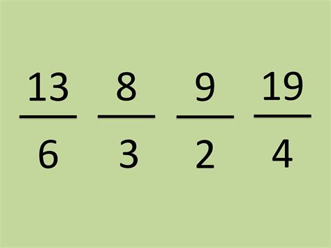 3 Ways To Order Fractions From Least To Greatest Wikihow