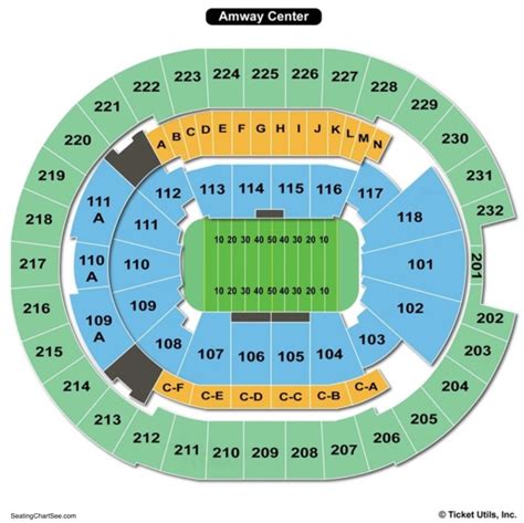 Amway Center Orlando Interactive Seating Chart | Review Home Decor