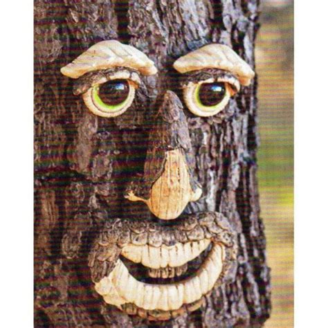 Resin Tree Face Decorations