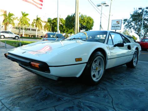 RARE!!!1980 FERRARI 308 GTBi WHITE BIANCO OVER ROSSO INTERIOR - Classic ...