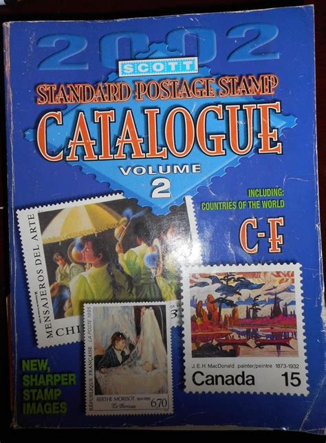 Scott Standard Postage Stamp Catalogue Countries Of The World C F