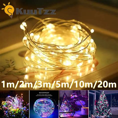 USB LED String Light Para Decora O De Casa Ao Ar Livre Interior