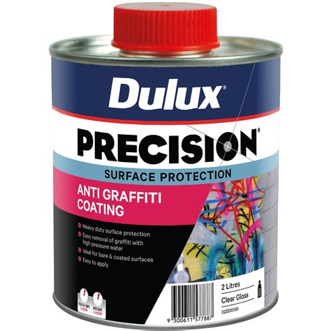 Dulux Precision 2L Anti Graffiti | Bunnings Warehouse