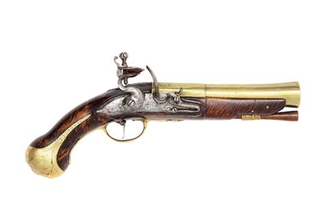 Bonhams A Very Rare Early Flintlock Blunderbuss Pistol