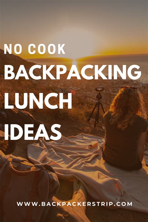 Hiking Food Backpacking Meals Hiking Lunch Hiking Snacks Camping And Hiking Camping Meals