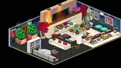 Como Fazer Uma Sala De Tv No Habbo Youtube