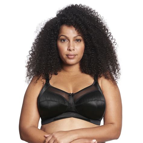 Goddess Keira Soft Cup Bra Black Available At The Fitting Room