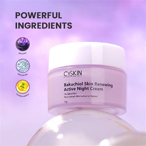 Calysta Bakuchiol Active Night Cream Skin Renewing Lazada Indonesia