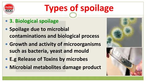 Ppt Types Of Spoilage Pharmaceutical Microbiology Powerpoint